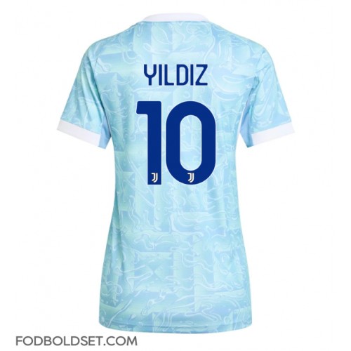 Juventus Kenan Yildiz #10 Udebanetrøje Dame 2025-26 Kortærmet